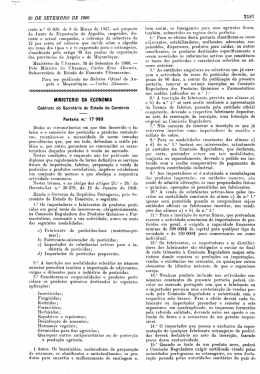 30 DE` SETEMBRO DE 1960