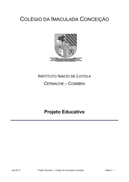 Projecto Educativo
