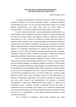 POR UMA (NOVA) CONSTRU&Ccedil;&Atilde;O BIOGR&Aacute;FICA: Luiz Carlos