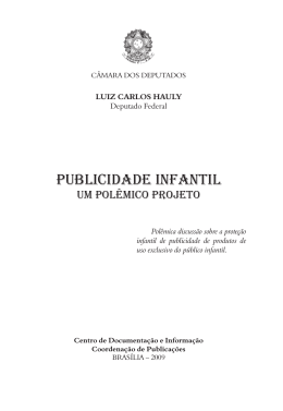 PUBLICIDADE INFANTIL