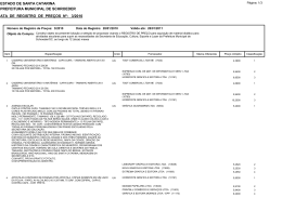 ATA DE REGSITRO DE PREÇO PR 04/2010-PMS