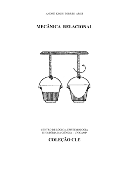 MECÂNICA RELACIONAL COLEÇÃO CLE - IFGW