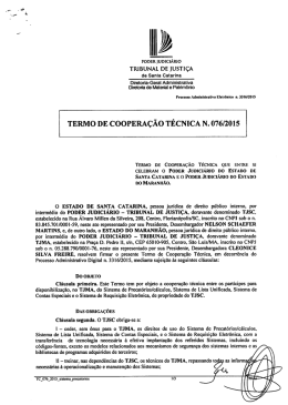 poder judiciário tribunal de justiça