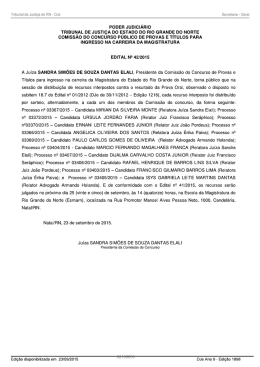 PoDER JUDICI&Aacute;RIO TRIBUNAL DE JusTI&ccedil;A Do EsTADo Do RIo