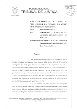 PODER JUDICIÁRIO TRIBUNAL DE JUSTIÇA humijfjf: