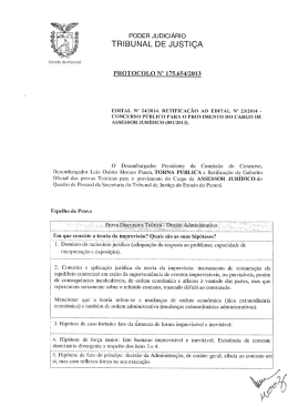 PODER JUDICIÁRIO TRIBUNAL DE JUSTIÇA - NC