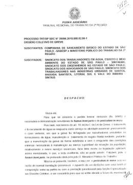 poqer judiciário tribunal regional- do trabalho da 2:` região