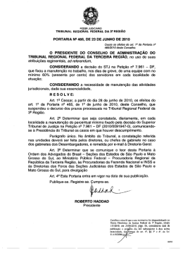 PODER JUDICI&Aacute;RIO TRIBUNAL REGIONAL