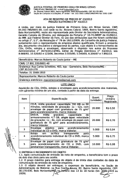 (unidade) - Justi&ccedil;a Federal