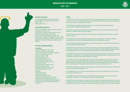 MARCOS NO PALMEIRAS
