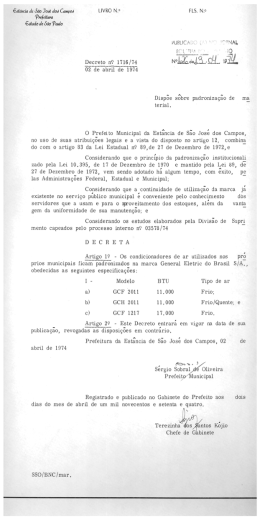 Scanned Document - Prefeitura Municipal de S&atilde;o Jos&eacute; dos Campos