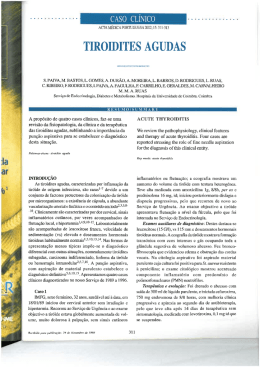 T IROIDITES AGUDAS