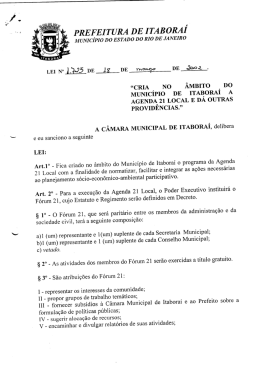 PREFEITURA DE ITABORA&Iacute;