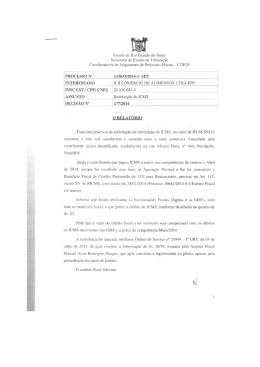 interessado vrb comercio de alimentos ltda epp