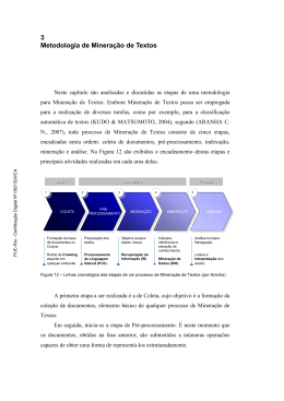 Mineração de Textos na Coleta Inteligente de Dados na