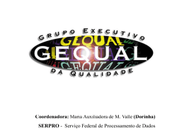 Palestra Dorinha - GEQUAL - Movimento Brasil Competitivo