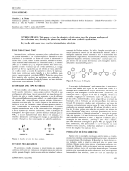 &Iacute;oNs NiTR&Ecirc;NIo - Qu&iacute;mica Nova