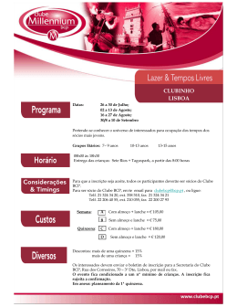 CLUBINHO LISBOA