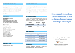 Desdobrável - Instituto Superior de Ciências da Educação de Luanda