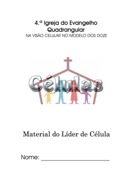 Material do Líder de Célula