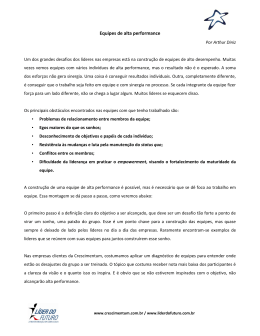 Equipes de alta performance