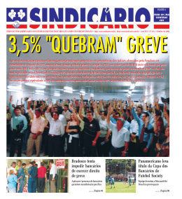 Jornal Sindic&aacute;rio Edi&ccedil;&atilde;o 435 - Outubro de 2006