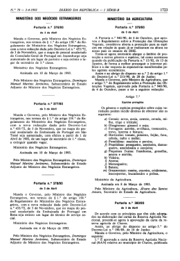 1723 MINISTÉRIO DOS NEGÓCIOS ESTRANGEIROS