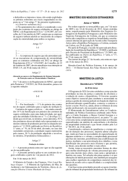 Decreto-Lei n.&ordm; 67/2012