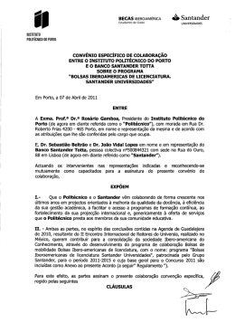 Bolsas IberoAmericas de Licenciaturas Santander