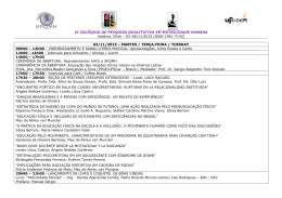 Programa&ccedil;&atilde;o