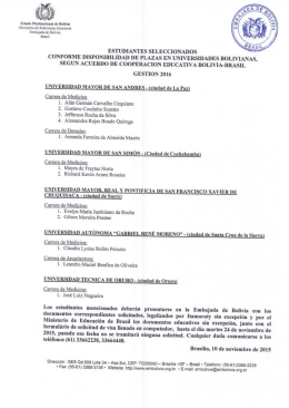 ESTUDIANTES SELECCIONADOS