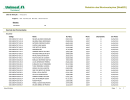 Relat&oacute;rio das Movimenta&ccedil;&otilde;es [WebEDI]