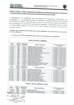 A CIENTÍFICA (PERITOS OFICIAIS), DO GRUPO