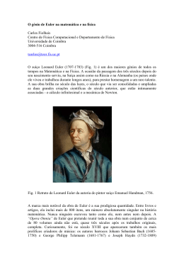 O génio de Euler na Matemática e na Física_2