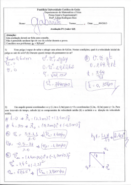 P1 - Física 1