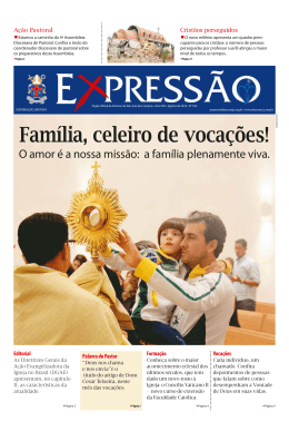 Ago/15 - Diocese de S&atilde;o Jos&eacute; dos Campos