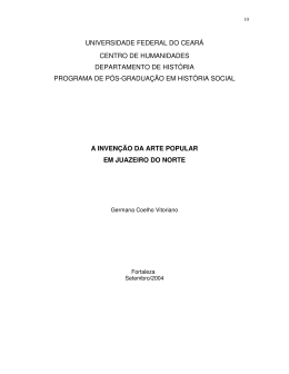 universidade federal do ceará centro de humanidades