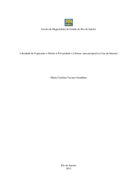 ARTIGO EMERJ = MARIA CAROLINA TAVARES GERALDINO