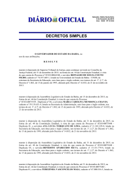DECRETOS SIMPLES