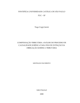 PONTIF&Iacute;CIA UNIVERSIDADE CAT&Oacute;LICA DE S&Atilde;O PAULO PUC