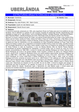 Jo&atilde;o Pinheiro 455 - Prefeitura Municipal de Uberl&acirc;ndia