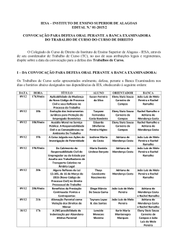 iesa &ndash; instituto de ensino superior de alagoas edital n.&ordm; 01