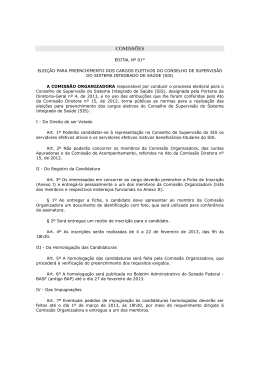 Edital - Senado Federal