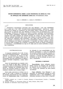 Rev. Inst. Med. trop. São Paulo CDU 593.161
