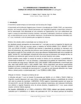 6.5 EPIDEMIOLOGIA E TRANSMISSÃO ORAL DA DOENÇA DE
