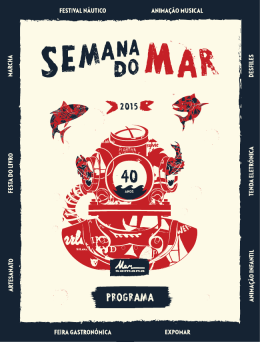 programa da Semana do Mar
