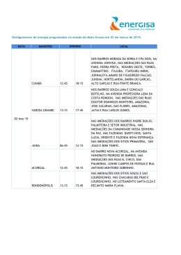 Desligamentos Programados 02-mar-2015