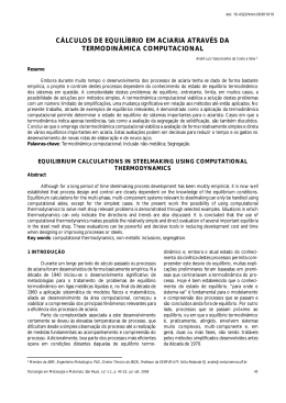 Visualizar PDF - Tecnologia em Metalurgia, Materiais e Minera&ccedil;&atilde;o