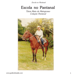 ESCOLA NO PANTANAL