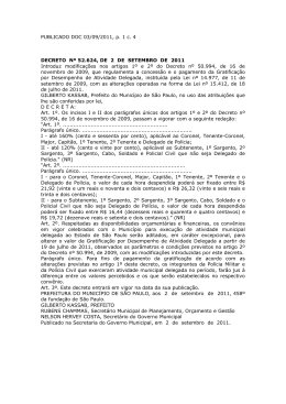 decreto nº 52.624, de 2 de setembro de 2011